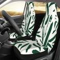 thumbnail image 2 of Sikiie Palm Branch With Leaves Car Seat Protector 2 Pack Car Seat Cushion Mat, Car Seat Covers for SUV, Truck, Van, 2 of 7