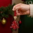 thumbnail image 7 of Christmas Tree Keychain Rhinestone Decorations Colorful Holiday Car Keys Accessories Bag Charms Cute Stocking Stuffer Gift for Women Men, 7 of 7