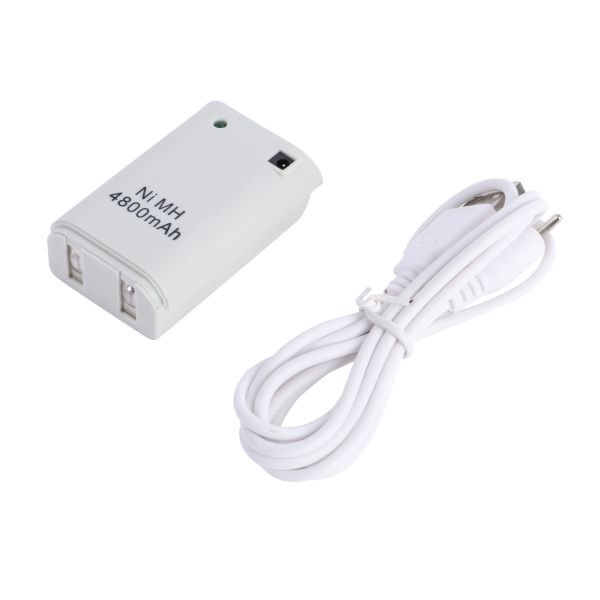 For xBox 360 Controller Battery Pack 4800mAh Rechargeable Power Kit Set