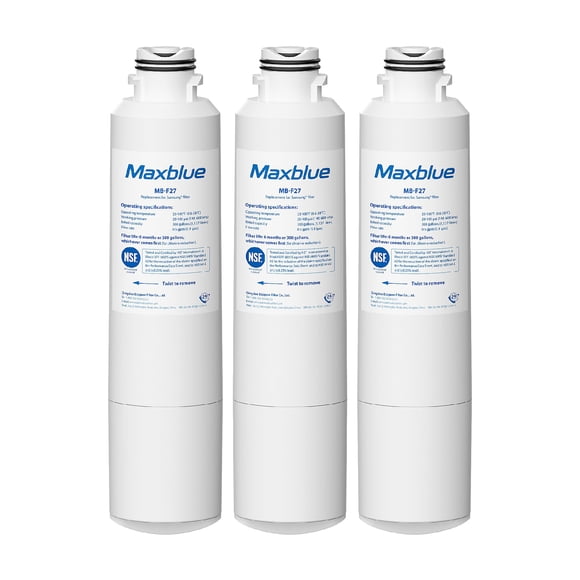 Maxblue DA29-00020B Refrigerator Water Filter, Replacement for Samsung DA29-00020B, DA29-00020A, DA97-08006A, HAF-CIN/EXP, 46-9101