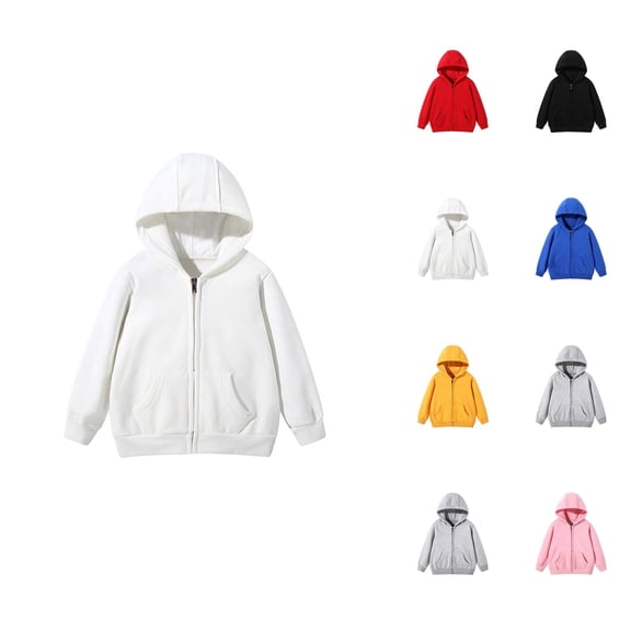 Kids Coats Girls Lightweight Jacket Girls Hooded Jacket Casual Pullover Sweatshirt Outerwear Cozy Winter Kids Coat Soft Warm Hoodie For Toddler