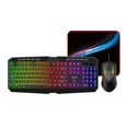thumbnail image 1 of Speedex 3-in-1 Multimedia Gaming Combo – RGB Backlit Wired Keyboard, High-Precision Mouse & Cloth Surface Mouse Pad – Black, 1 of 4