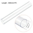 thumbnail image 2 of Uxcell Polycarbonate Rigid Round Clear Tubing 41.6mm(1.63 Inch)IDx43mm(1.7 Inch)ODx305mm(1ft) Length Plastic Tube, 2 of 5