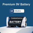 thumbnail image 2 of TenderGentle 9V Baterías Alcalinas Pack de 12, 2 of 6