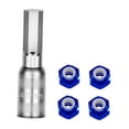 thumbnail image 3 of 4 piezas 1/30 Tuercas de rueda Herramientas de actualización de tuercas de rueda, Alta resistencia Alto rendimiento azul, 3 of 7
