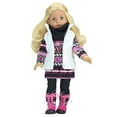 thumbnail image 2 of Sophia's Dress, Leggings, Scarf, Vest, and Boots for 18" Dolls, 2 of 4