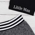 thumbnail image 5 of SYNPOS Newborn Baby Boy Clothes New to The Crew Letter Print Romper+Pants+Hat 3PCS Outfit 0-18 Months, 5 of 6