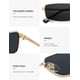 thumbnail image 5 of Gafas de Sol SOJOS Rectangulares Polarizadas UV400 Oro/Gris, 5 of 6