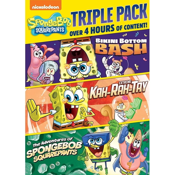 Spongebob Squarepants Triple Pack