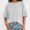 White, variant on Womens Tops Short Sleeve Shirts Summer Comfy Crew Neck T-Shirt
