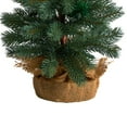 thumbnail image 3 of Nearly Natural Green Pine Artificial Christmas Tree with 50 Warm White Lights Set, 3 of 7
