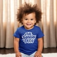 thumbnail image 3 of The Birthday Dude Stars Shirt Birthday Boys Outfit for All-Ages Vintage Royal Shirt 4T, 3 of 5