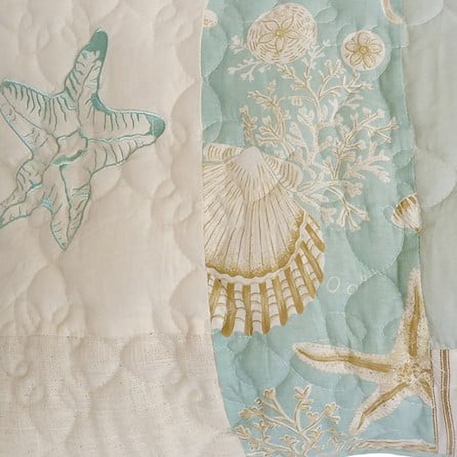 Sandbridge King Cotton Lightweight Machine Washable Reversible Quilt