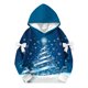 thumbnail image 5 of Sudadera con capucha para niños, moderna, informal, holgada, con estampado de manga larga, gorro con bolsillo de cuerda, sudadera de poliéster para niños., 5 of 5
