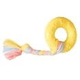 thumbnail image 4 of Pet Chew Toy Doughnut Shape Squeaky Dog Teething Toy Dog Bite Toy Dog Rope Toy, 4 of 9