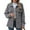 Black, variant on Deago Women's Fashion Cropped Shacket Jacket Casual Plaid Button Down Corduroy Jackets Long Sleeve Fall Coat Tops (Black, S)