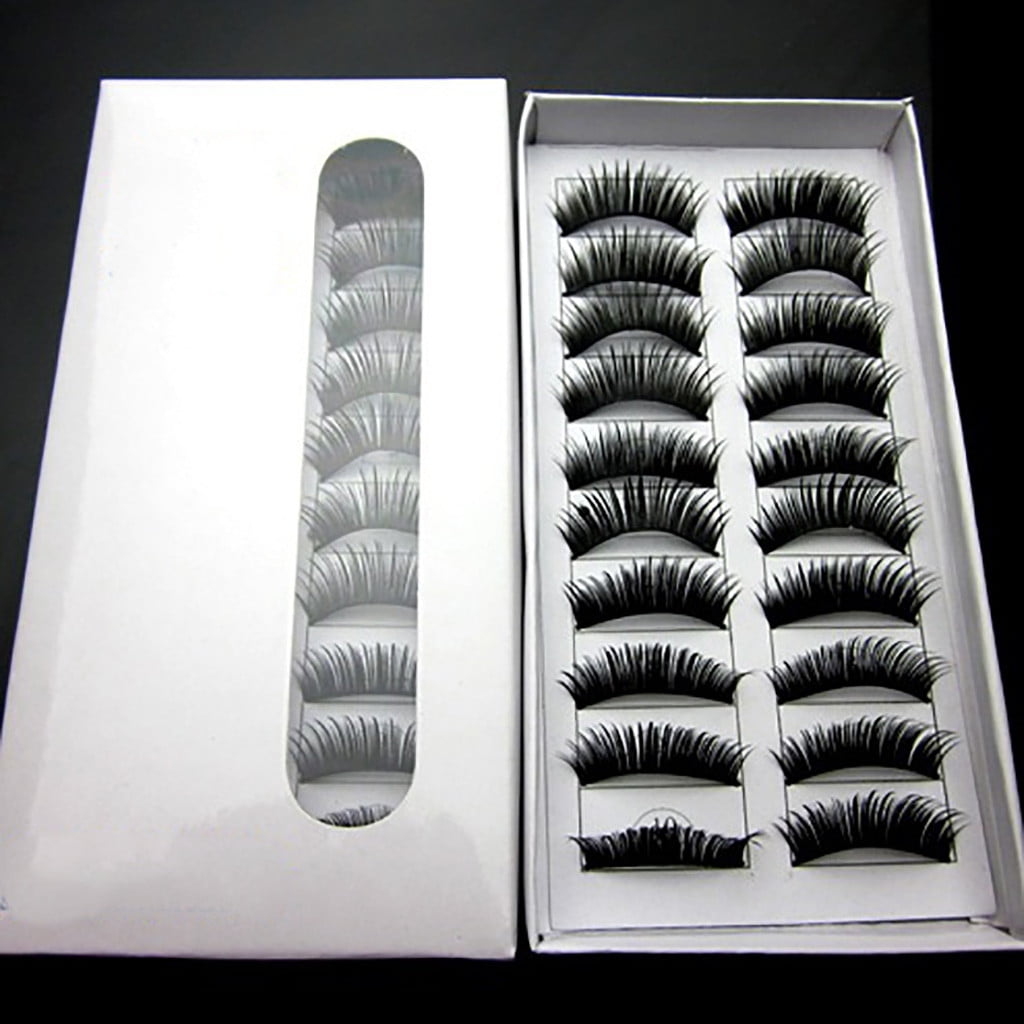 Eyelash Holder Clear Stones Lashes Lashes Pack 3d High Volume Lashes Pack Eyelash Container Holder 50 Pairs of Eyelashes Eyelash Glitter Lashes Long Lashes with Glue Included