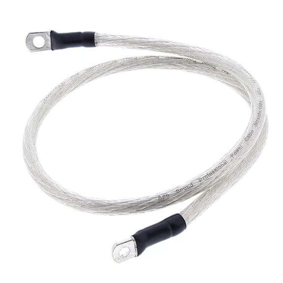 32" Clear Battery Cable Motorcycles & PowerSports; 78-132