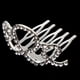 thumbnail image 4 of de de imitación de princesa novedosa para regalos de de s pequeñas Plata Soledad Princesa Tiara Crown con peine, 4 of 9