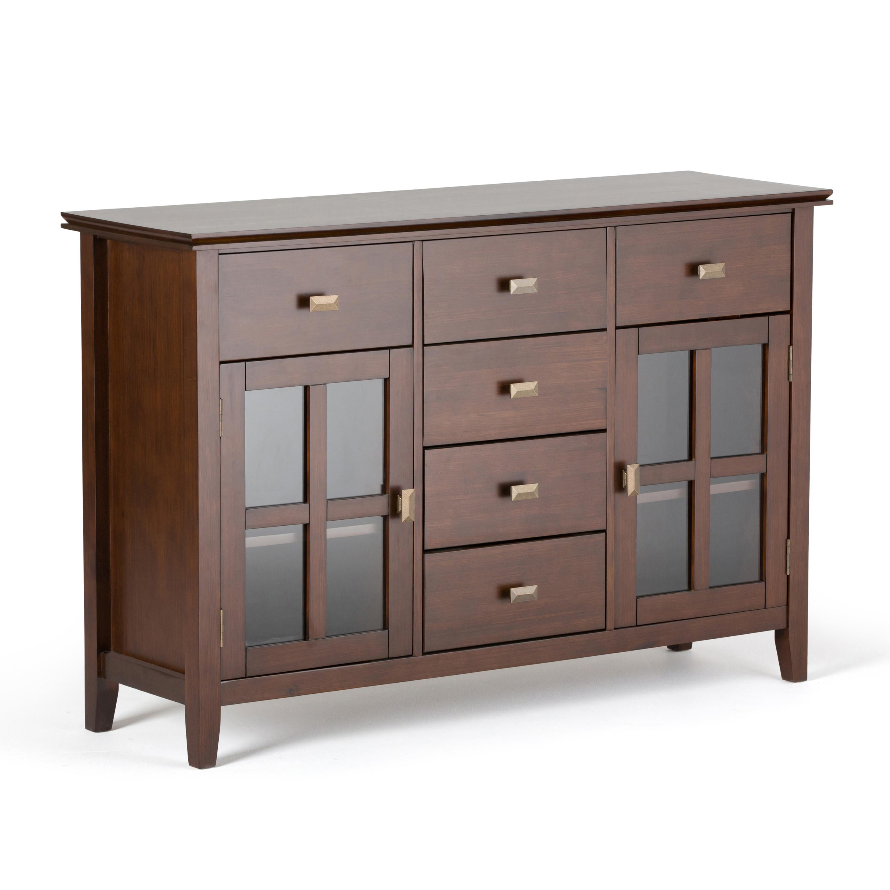 Simpli Home Artisan Sideboard BuffetColorRusset Brown