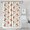 Pioneer Flower Floral-1, variant on Pioneer Flower Floral Print Pattern Shower Curtain 36"x72" ,Bathroom Decorative Shower Curtains Set with 12 Hooks,Modern Waterproof Washable Shower Curtain