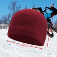 thumbnail image 3 of Awdenio Beanies Hats Hats Marine Thickened Men's Outdoor Warm Windproof Multi-Season Fleece Hats, 3 of 4