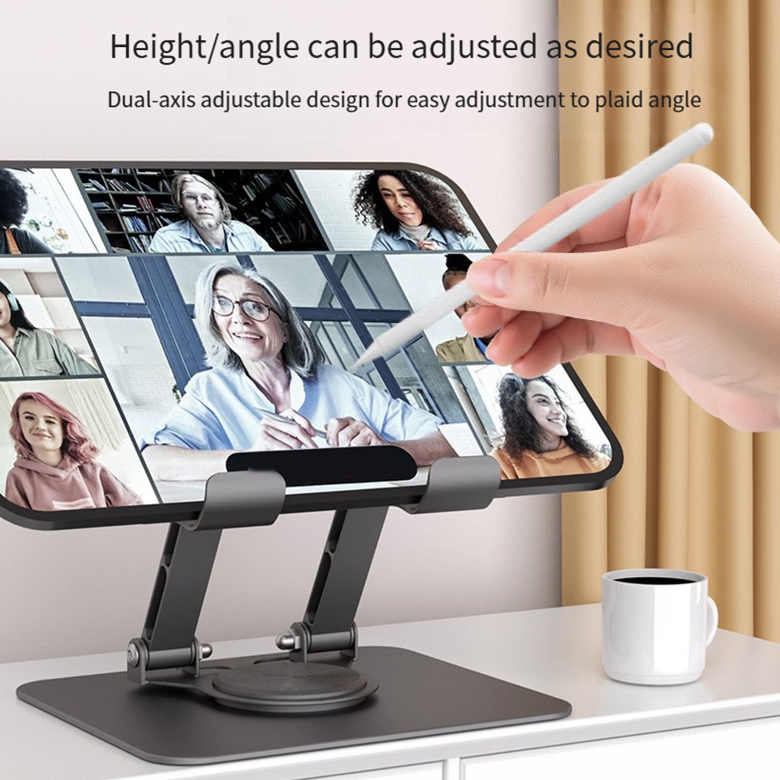 Home Small Desktop Stand Carbon Steel Portable Folding Heat Dissipation Foldable Laptop Stand Adjustable