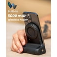 thumbnail image 3 of Soporte magnético para teléfono KraftGeek, agarre para cámara con carga inalámbrica de 5000 mAh, 3 of 6