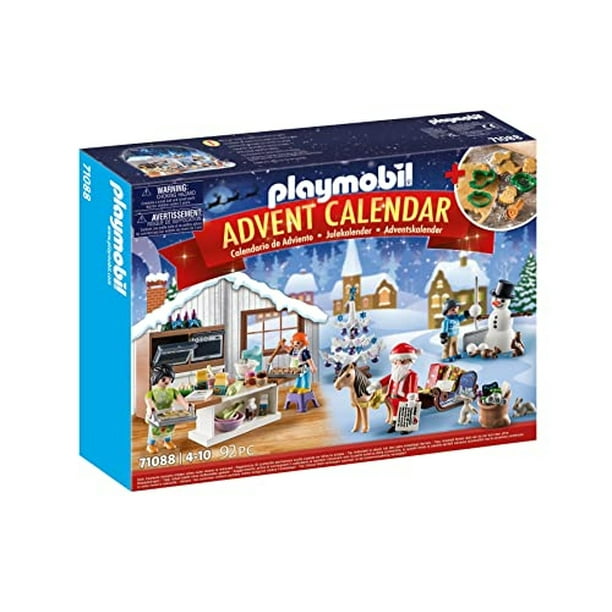Calendario de Adviento PLAYMOBIL para repostería navideña