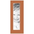 thumbnail image 2 of ArtToFrames 8x20" Red Orange Custom Mat for Picture Frame with Opening for 4x16" Photos. Mat Only, Frame Not Included (MAT-106), 2 of 5