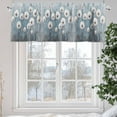 thumbnail image 5 of Vintage Dandelion Valances for Windows, 42 x 12in, White Dandelion Oil Painting Modern Art Rod Pocket Kitchen Valance Curtain Light Filtering Window Treatments for Living Room Bedroom, 1 Panel, 5 of 7