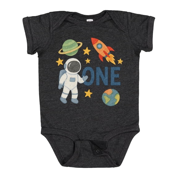 Inktastic Space Explorer 1st Birthday Boys or Girls Baby Bodysuit
