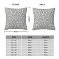 thumbnail image 2 of Honeii Dice Cubes Print Throw Pillow, Square Decorative Pillow Forms Soft Fluffy Plump Pillow Decorative Pillow Inserts,Couch Pillows-26"x26", 2 of 7