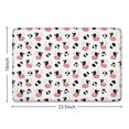 thumbnail image 5 of White Cow Dot Pattern Flannel Non Slip Door Rugs,Washable Door Mats Indoor,Decorative Door Mats,Dirt-Resistant and Absorbent Doormat for Entrance,Bedroom,Kitchen,Bathroom,23.5x16in(60x40cm), 5 of 5