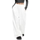 thumbnail image 2 of Pincandy Women's Fashion Casual Solid Color Ruched Elastic Waist Pants - Loose Fit for Outdoor Activities, 2 of 5