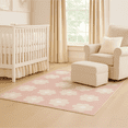 thumbnail image 6 of Little Nest Toddler Area Rug, Flower Power, 3X5", 6 of 6