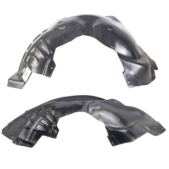 TRQ Inner Fender Liner Set Fits Select 2008-2012 Jeep Liberty CH1248146 CH1249146