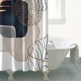 thumbnail image 4 of Waterproof Bohemian Shower Curtain 72x72 Inch Boho Style Polyester Unique Shower Curtain for Bathroom Hotel Home Decor with 12 Plastic Hooks, 4 of 5