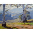 thumbnail image 2 of Gercken, Graham 32x26 White Modern Wood Framed Museum Art Print Titled - Valley Gums, 2 of 4