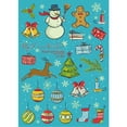 thumbnail image 2 of 5 Sheets Christmas Tattoo Stickers Luminous Fake Tattoos Temporary Tattoos, 2 of 10