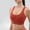 38-Orange, variant on SELONE Sports Bras for Women No Underwire Plus Size Padded Wireless Yoga Bras High Impact Sports Mesh Running for Full Figured Women Breathable Hollow Out Womens Sports Bras Watermelon Red S