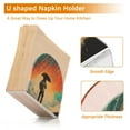 thumbnail image 5 of Yayeee Napkin Holder for Table Kitchen Paper Tissue Organization, Astronaut in Rain, 5 of 8