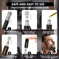 thumbnail image 3 of Derma Roller HAMINOS de 0,25 mm con depósito de sérum para cabello, piel y barba, 3 of 6