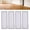 White, variant on BOKYAN 4 Pack Magnetic Floor Vent Covers PVC Mesh Filter Screen for Wall Ceiling Floor Registers Catches Snacks Pet Hair White (4x12 inches / 10x31 cm)