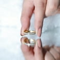 thumbnail image 5 of Rosec Jewels Certified Moissanite Half Eternity Ring - Minimal Stackable Ring for Women - D-VS1 Quality, 10K Yellow Gold, US 13.00, 5 of 9