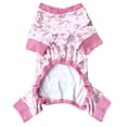 thumbnail image 3 of KYEESE Dog Pajamas, Pink with Unicorn Pattern Dog Pjs, Dog Pajamas for Small Dogs, L, 3 of 8