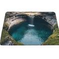 thumbnail image 2 of 3D Optical Illusion Rug Optical Illusion Rug, 3D Hole Rugs That Look Like A Hole,Trap Optical Illusion Bottomless Non-Slip Doormat for Door Entrance, Bathroom, Stairs, Playroom, Living Room, 32x20" C, 2 of 6
