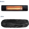 thumbnail image 3 of Wall-Mounted Patio Heater Cover - Black 30'L *9.5'H *6.5 ' W Electric Heater Cover,420D Oxford Waterproof Dustproof Infrared Heater Covers for I, 3 of 4