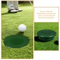 thumbnail image 3 of Golf Cup Cover Plastic Putting Cup Cover Golf Activity Training Tool Plastic Putting Hole Cover, 3 of 6