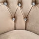 thumbnail image 3 of Sillón Individual Vintage MARDAM Terciopelo Beige Diamante Alto 80 cm Ancho 60 cm Fondo 60 cm, 3 of 3